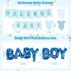 Baby Boy Baby Shower Decorations, 1 Set, Blue, for Gender Reveal