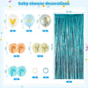 Baby Boy Baby Shower Decorations, 1 Set, Blue, for Gender Reveal