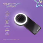 Almost Famous Spotlight Selfie Light – Black