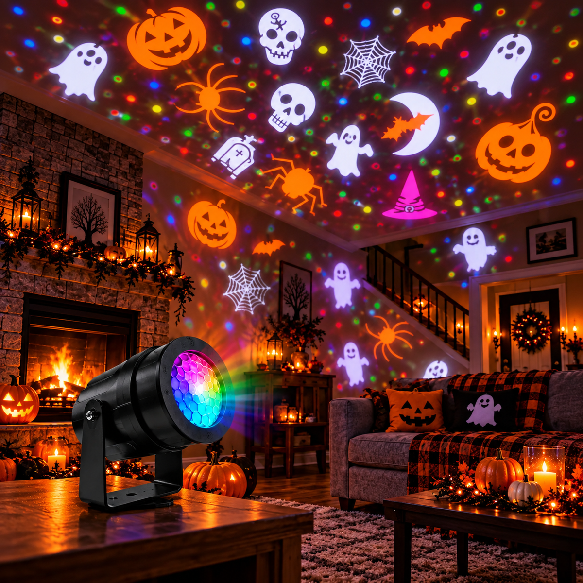 Halloween Magic Projection Light 🎃