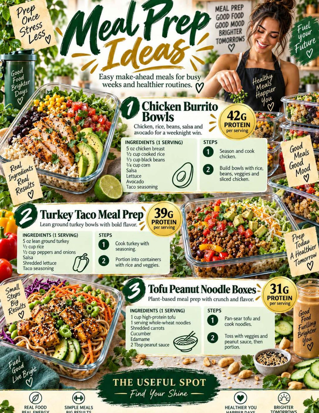 30 Easy High-Protein Food Ideas | Digital Cookbook