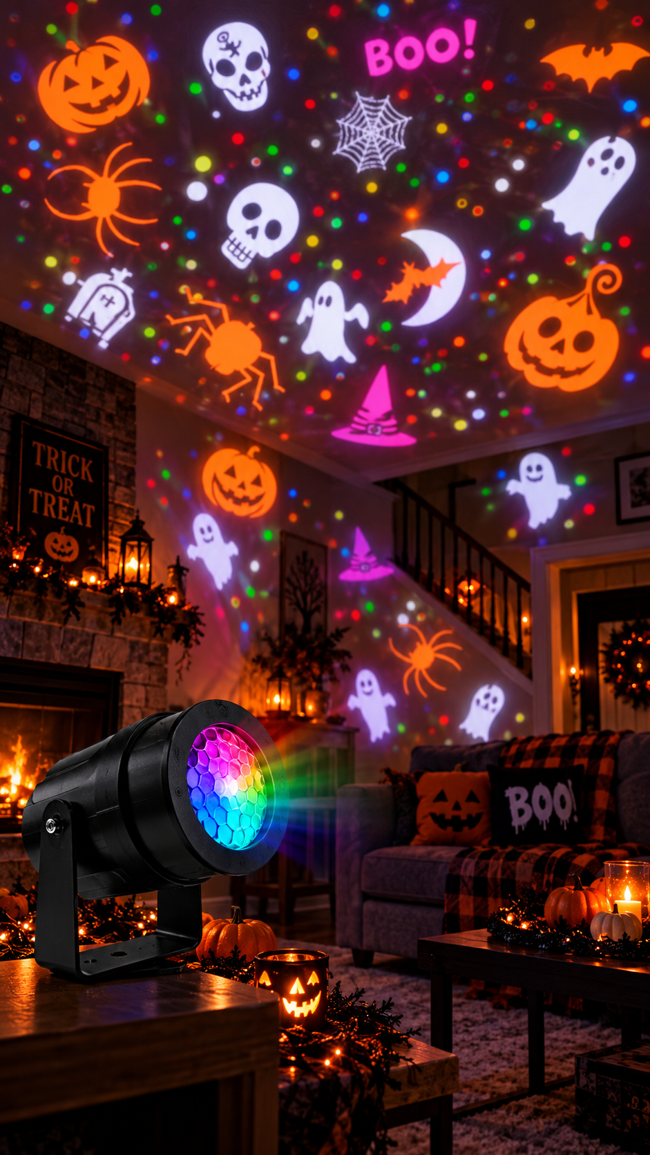 Halloween Magic Projection Light 🎃